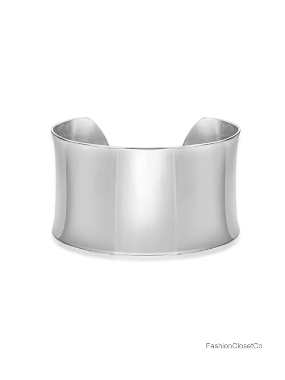 7 Inches Long Wide Open Cuff Bangle Bracelet for Women